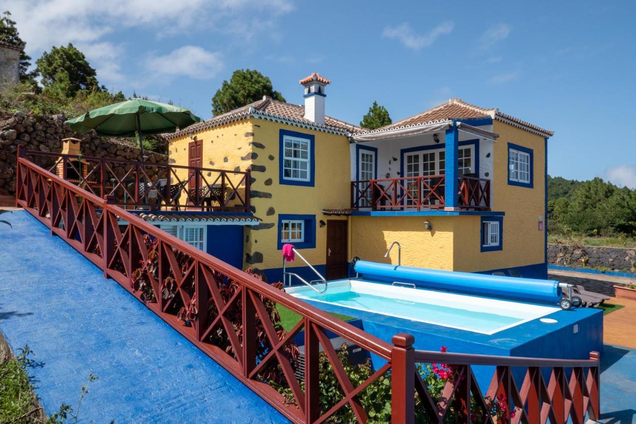 Casa Alba, Casa Rural Con Piscina-Spa Climatizada Hasta 34º Gratuito Y Vistas Al Mar Puntallana Buitenkant foto