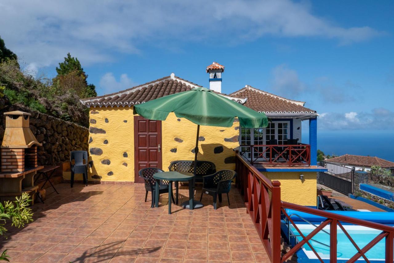 Casa Alba, Casa Rural Con Piscina-Spa Climatizada Hasta 34º Gratuito Y Vistas Al Mar Puntallana Buitenkant foto