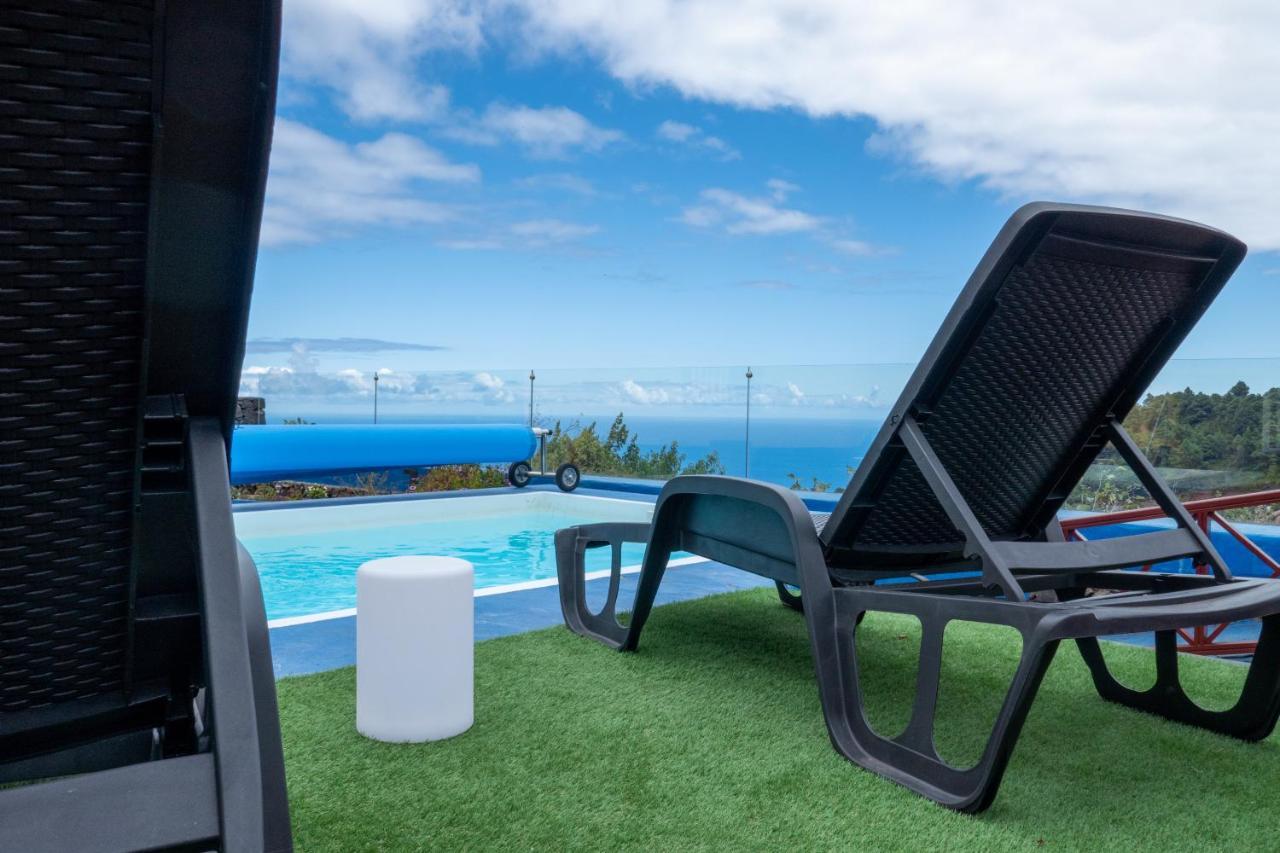 Casa Alba, Casa Rural Con Piscina-Spa Climatizada Hasta 34º Gratuito Y Vistas Al Mar Puntallana Buitenkant foto