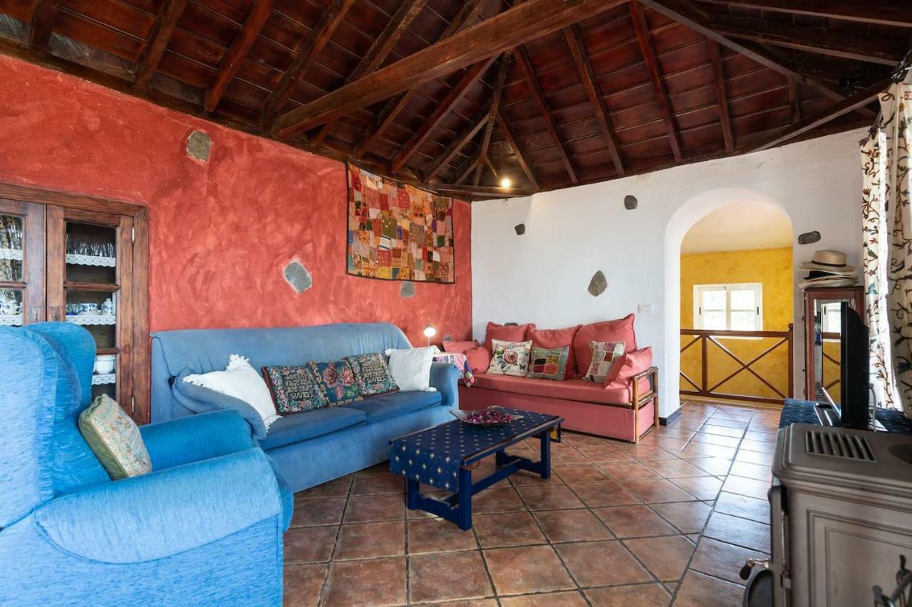 Casa Alba, Casa Rural Con Piscina-Spa Climatizada Hasta 34º Gratuito Y Vistas Al Mar Puntallana Buitenkant foto