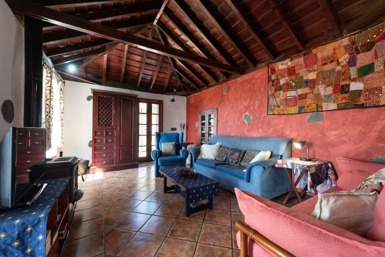 Casa Alba, Casa Rural Con Piscina-Spa Climatizada Hasta 34º Gratuito Y Vistas Al Mar Puntallana Buitenkant foto