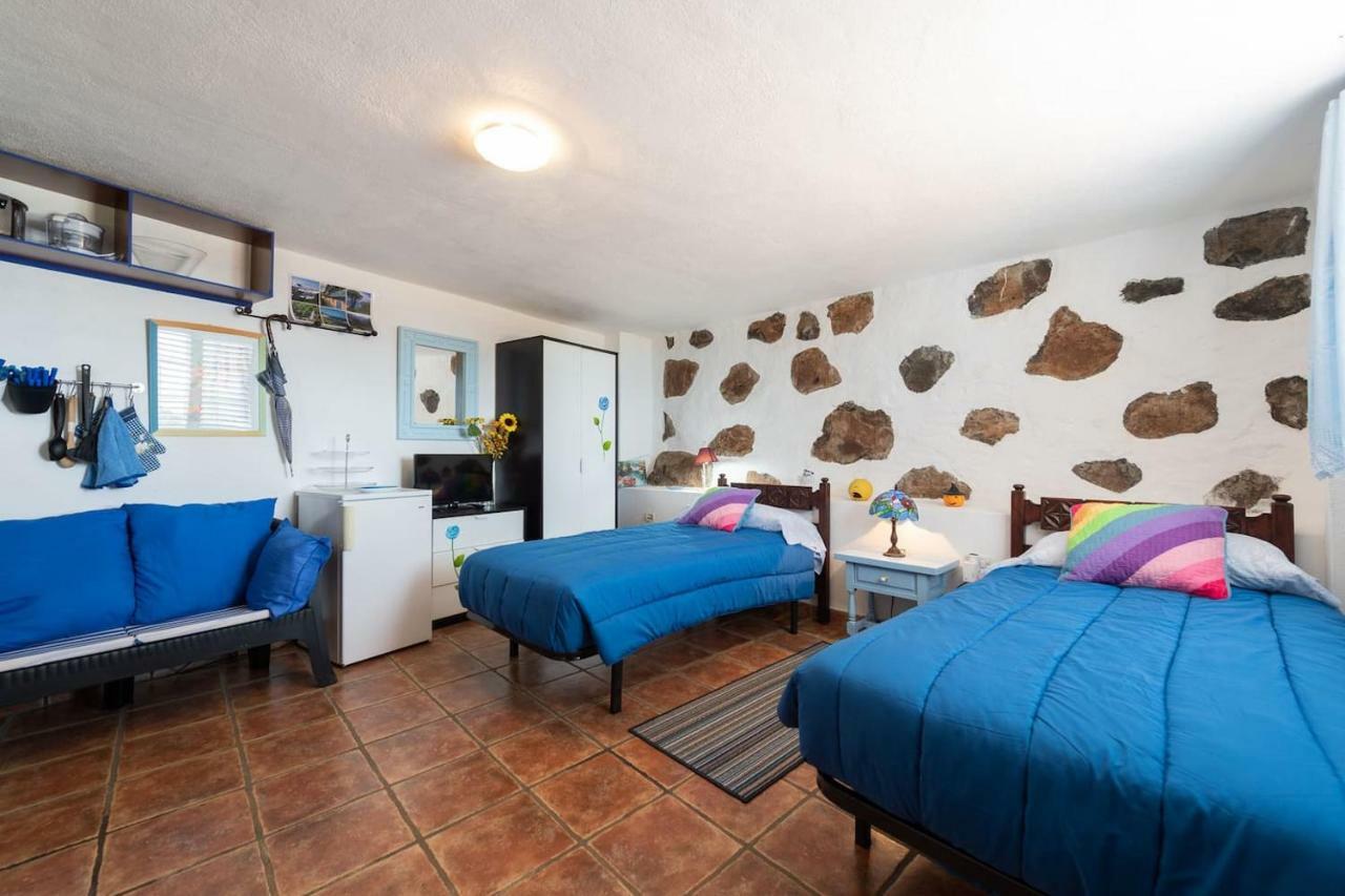 Casa Alba, Casa Rural Con Piscina-Spa Climatizada Hasta 34º Gratuito Y Vistas Al Mar Puntallana Buitenkant foto